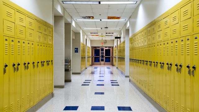 Picture of High School Lockers