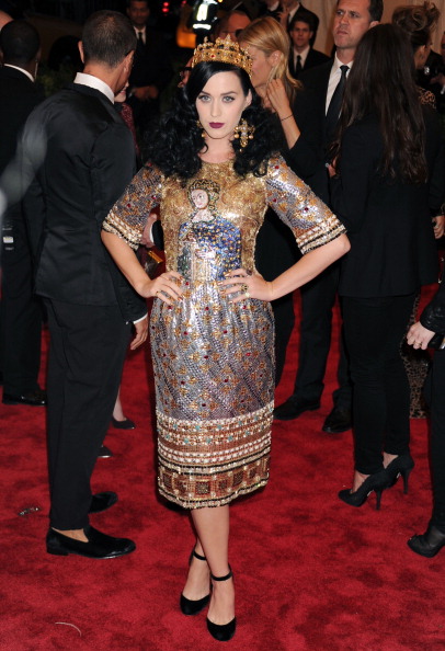 NEW YORK, NY - MAY 06:  Singer Katy Perry attends the Costume Institute Gala for the