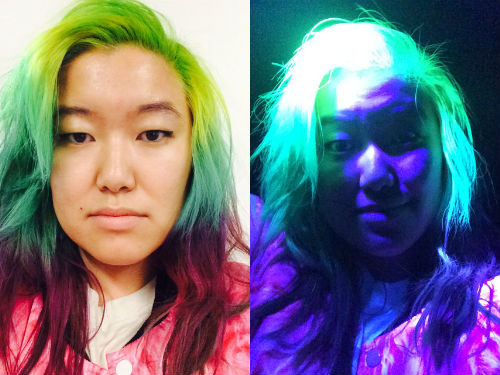 Glow In The Dark Hair Dye