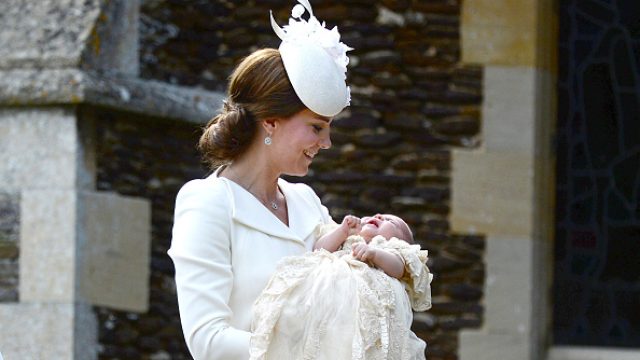 The Christening Of Princess Charlotte Of Cambridge