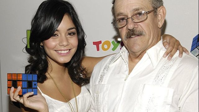Vanessa Hudgens Celebrates Father?s Day with the Launch of Techno Source?s Rubik?s Revolution at Toys ''R'' Us Times Square