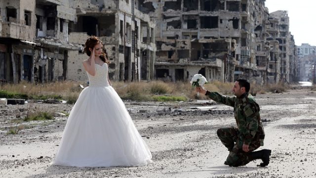 SYRIA-CONFLICT-DAILY LIFE-WEDDING