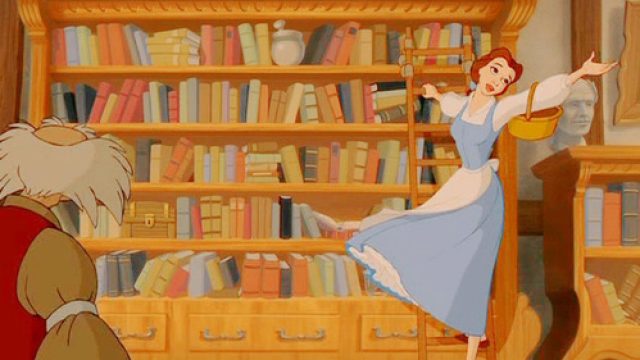 Picture of Belle in the Bookshop