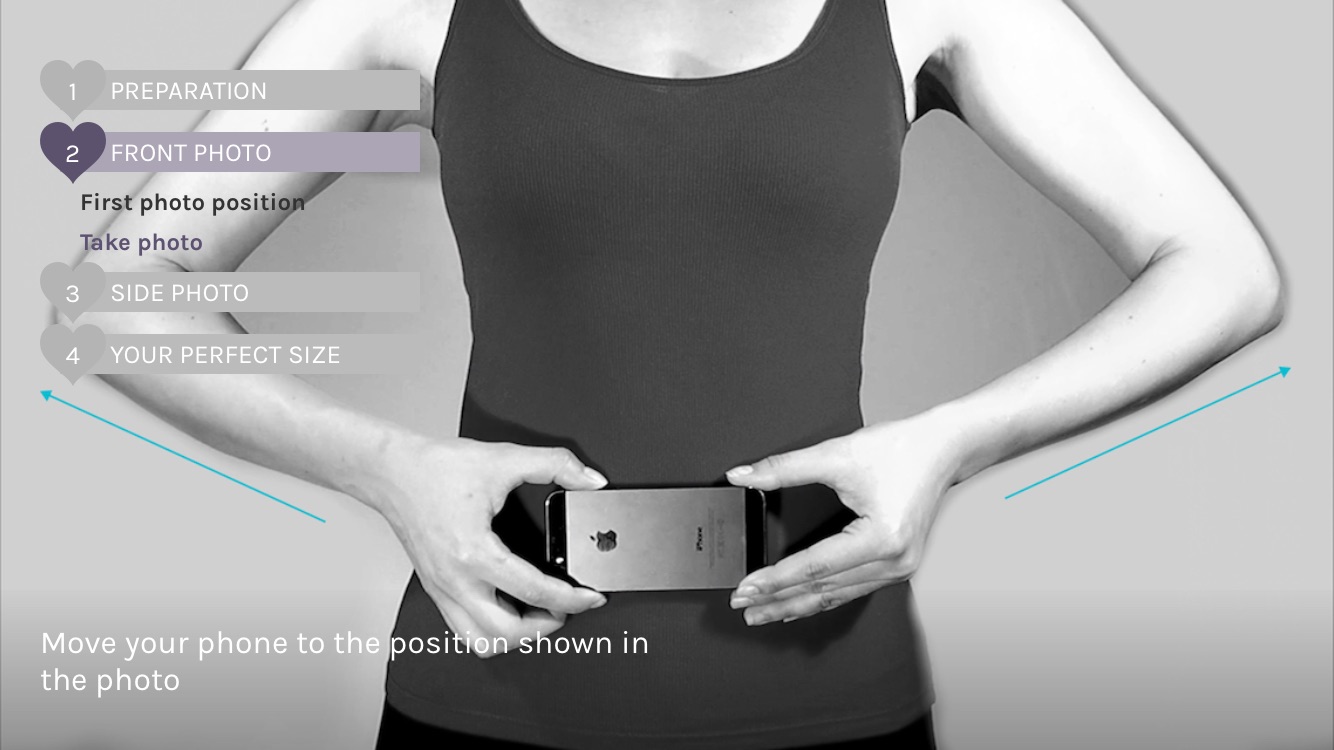 ThirdLove iPhone App Determines Correct Bra Size