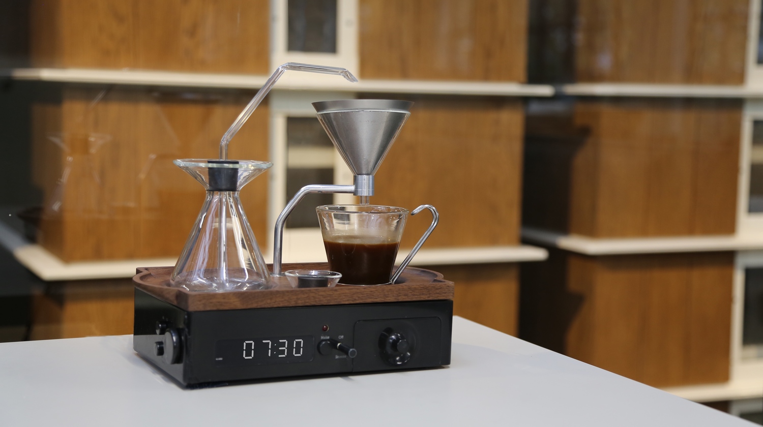This Coffee Maker Alarm Clock Is What Your Morning Deserves