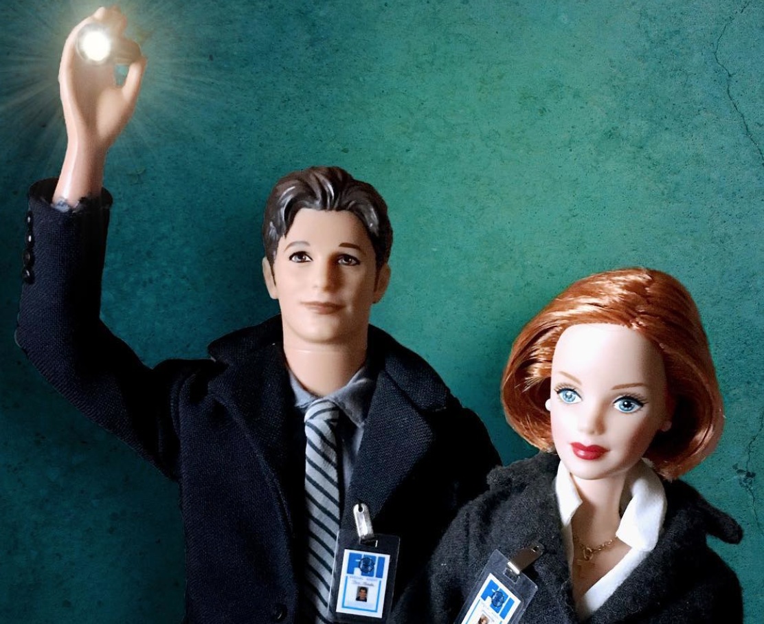 The x files hot sale barbie and ken