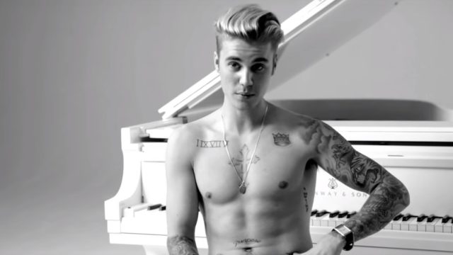 Picture of Justin Bieber Tattoos Video