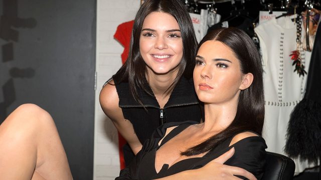 Kendall Jenner Visits Her New Wax Figure At Madame Tussauds
