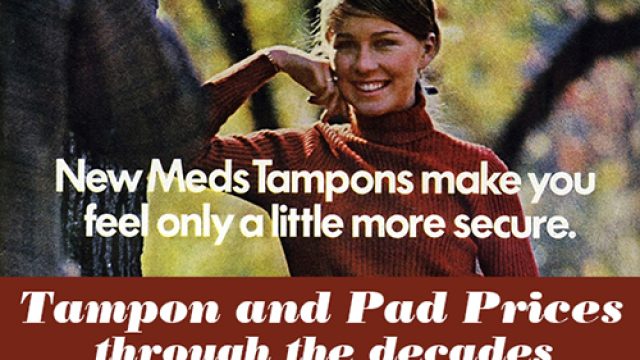 tampon pad prices feature