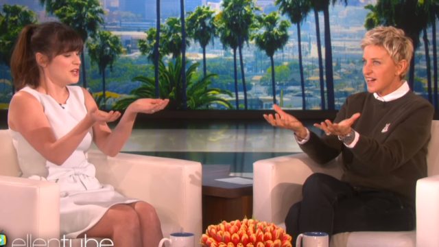 Zooey Deschanel on Ellen