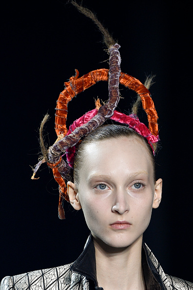 This Paris Fashion Week show gave us ALL the crazy hair day goals ...