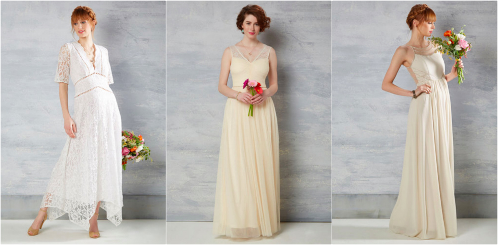 Modcloth just launched an affordable bridal line, and the dresses are ...