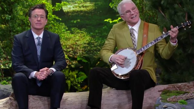 Stephen Colbert Steve martin song