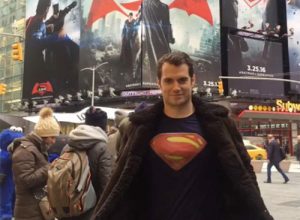 henry cavill times square
