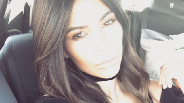 Picture of Kim Kardashian Ombre Hair