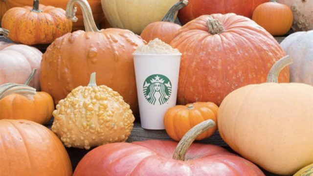 starbucks pumpkin spice latte