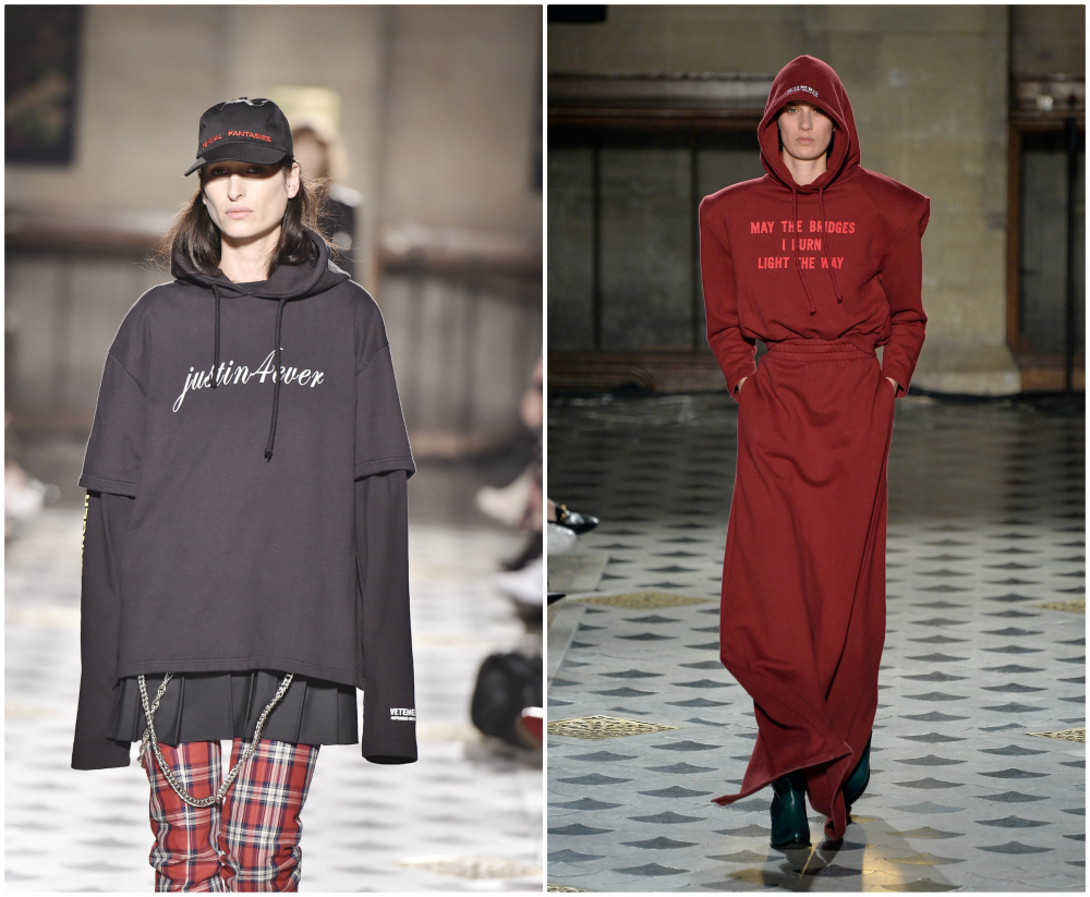 Vetements hoodie may hot sale the bridges