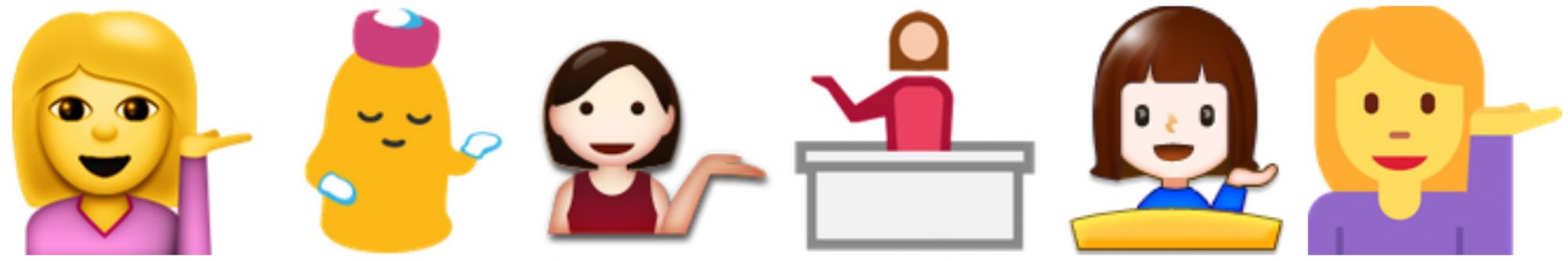 information desk person emoji