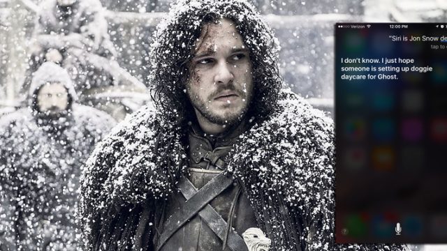 Jon Snow Siri