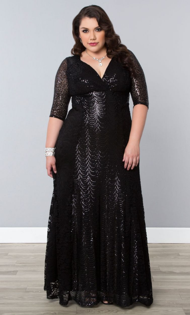 plus size morticia addams dress