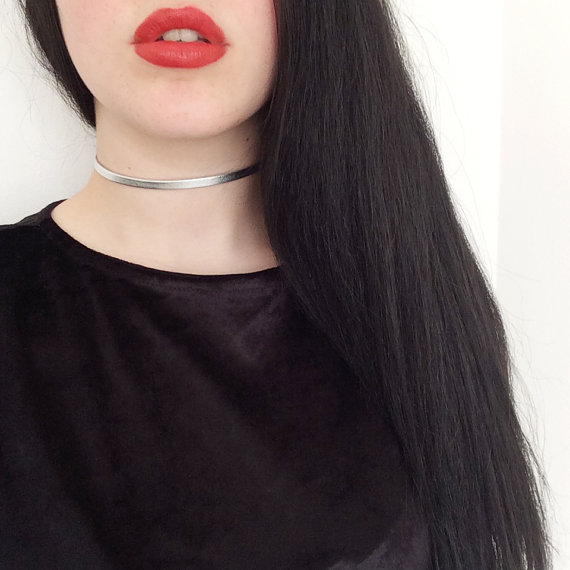 The chokers you loved in the third grade are back in style