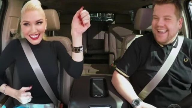gwen stefani carpool karaoke