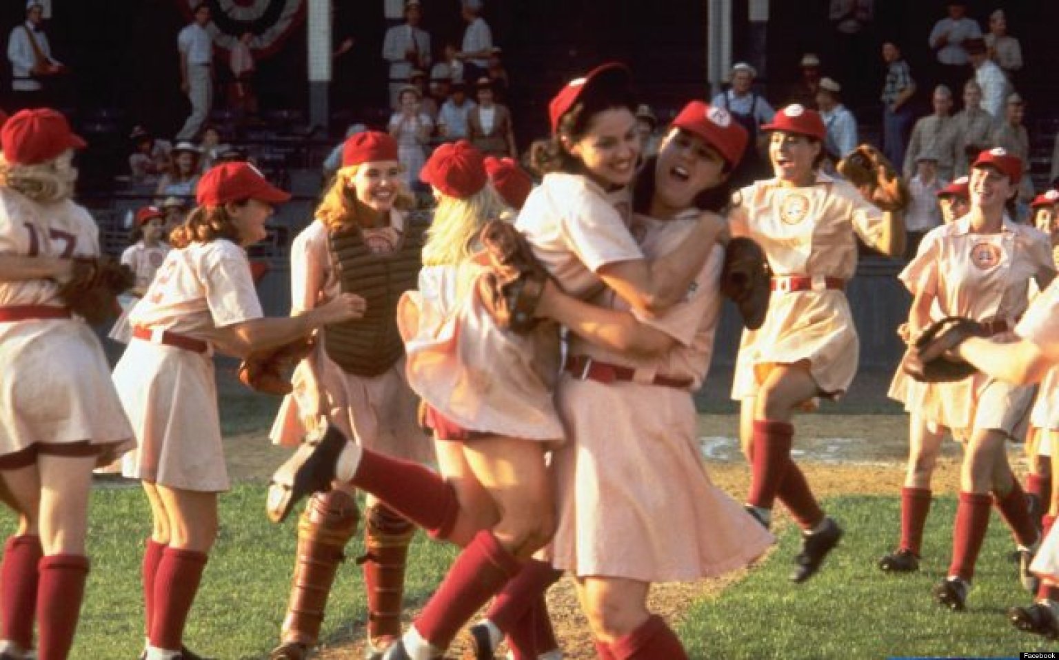A League of Their Own' Cast Reunited To Play One More Time