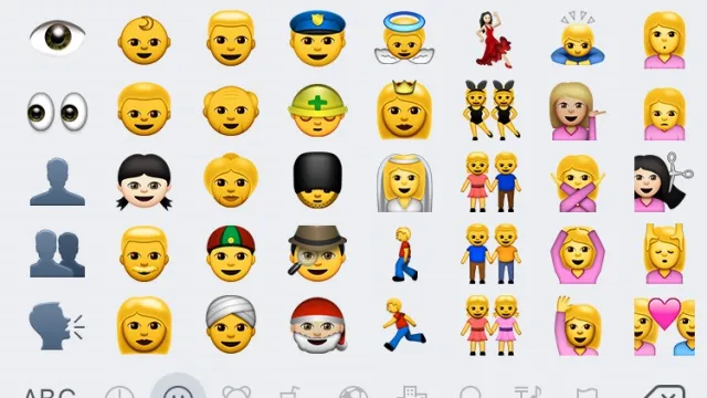 female emojis