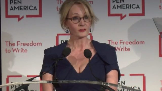 j.k. rowling donald trump