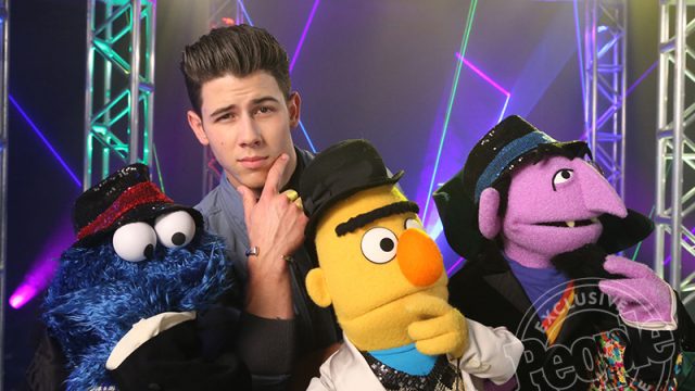 nick jonas sesame street