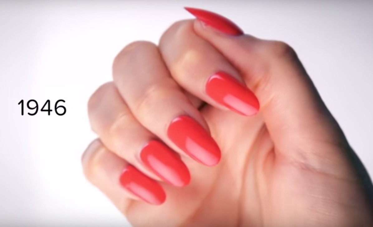 100 years of NAIL TRENDS!! 😲💅 omg I LOVE the 100 year old ones and t... |  TikTok