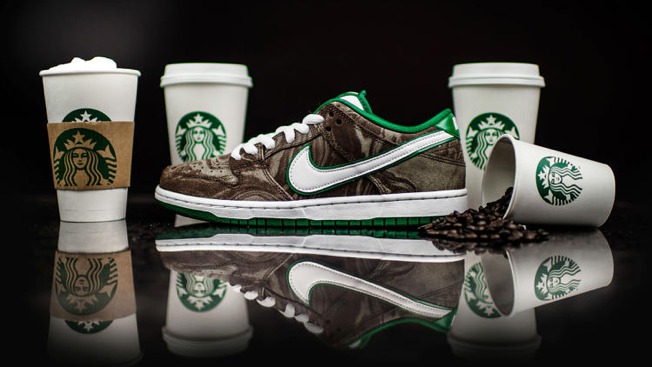 Starbucks and shoe lovers, Nike just made all your dreams come