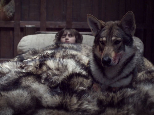 Remember when she protected a coma-ridden Bran from a freakin' assassin?