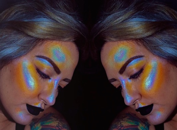 Rainbow highlighter makeup new arrivals