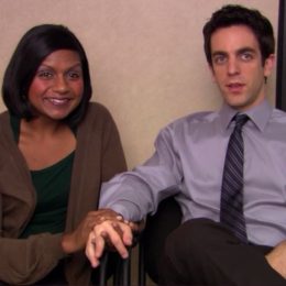 It's Kelly and Ryan from 'The Office's anniversary, and B.J. Novak didn't  forget