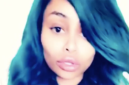 Blac Chyna is giving us mermaid vibes with an aquatic new hair color ...