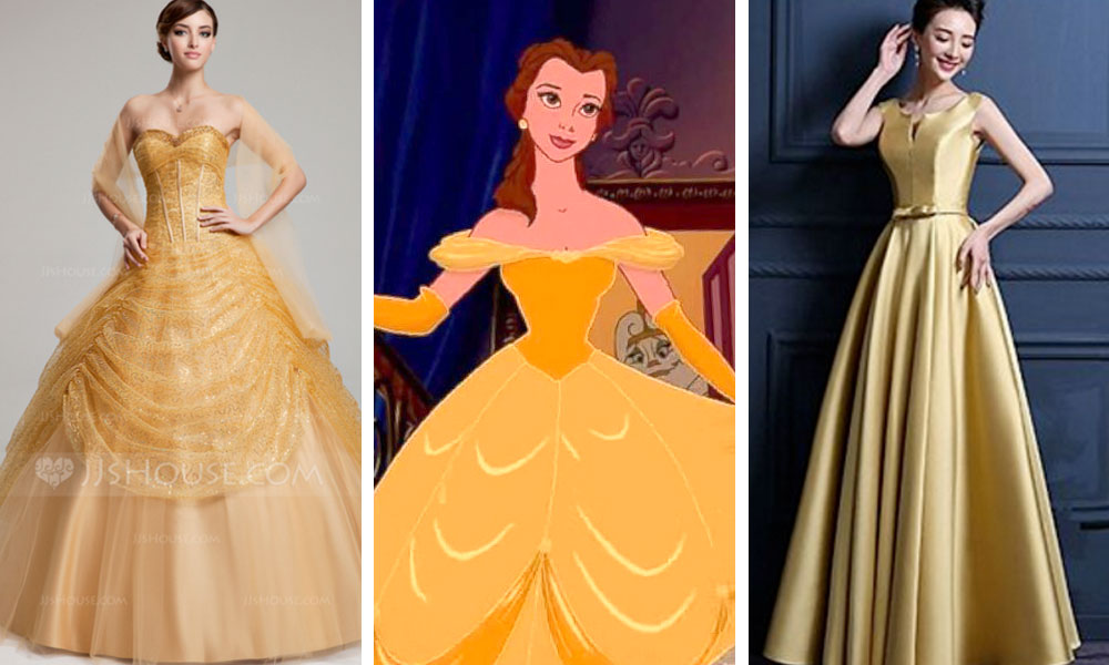 disney inspired ball gowns