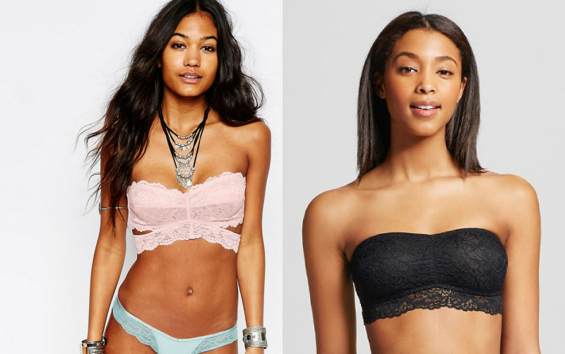 Lace Strapless Bralette : Target