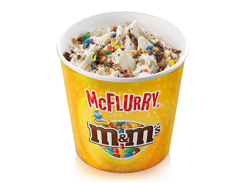 Regular McFlurry® with M&M's® Calories & Nutrition