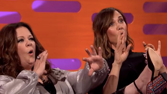 Picture of Melissa McCarthy Kristen Wiig Ghostbusters A Cappella