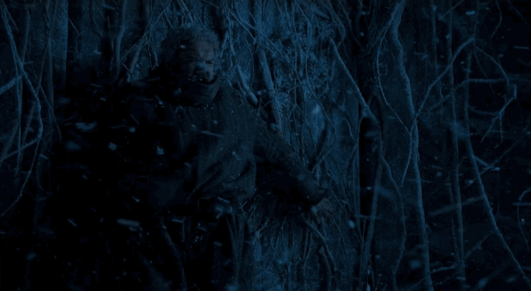 Game of Thrones Moon Door Falling GIF