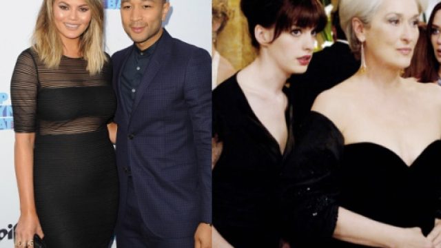 devil wears prada chrissy teigen john legend