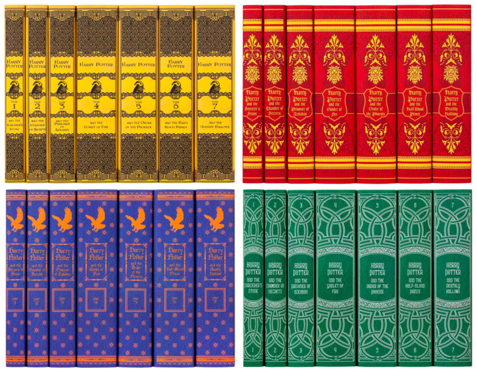 You can now buy Hogwarts house themed 