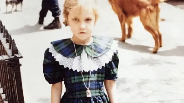 lena dunham childhood photo