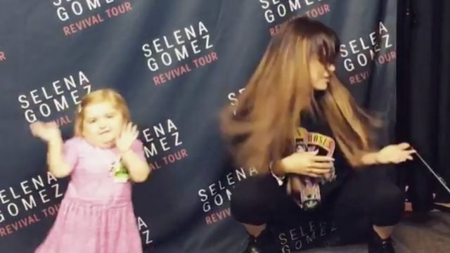 selena gomez dancing 6-year-old
