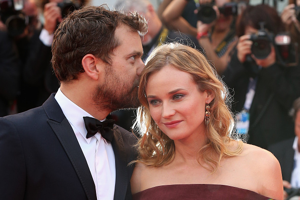 VENICE, ITALY - SEPTEMBER 04:  Joshua Jackson and Diane Kruger attend a premiere for 'Black Mass' during the 72nd Venice Film Festival on September 4, 2015 in Venice, Italy.  (Photo by Franco Origlia/Getty Images)