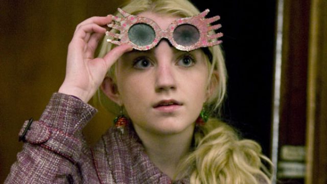 Luna Lovegood a rare red carpet and totally nailed it -