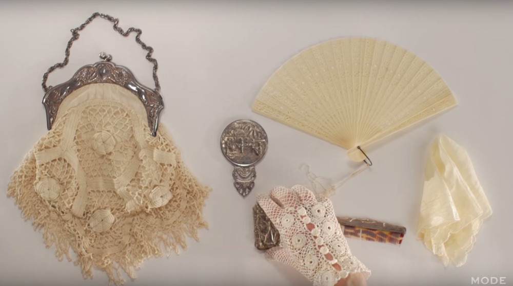 This 100 years of handbags vid shows what we carried in our purses