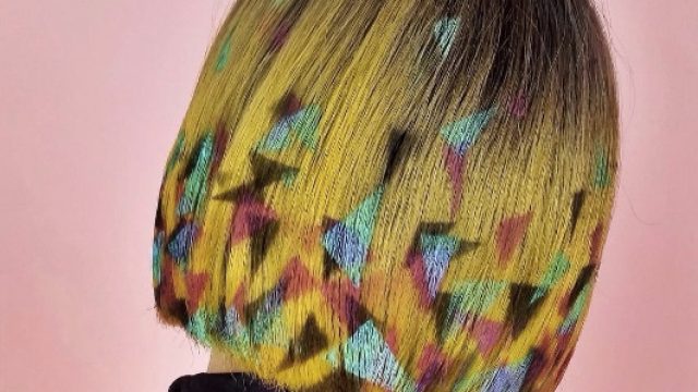 graffiti hair