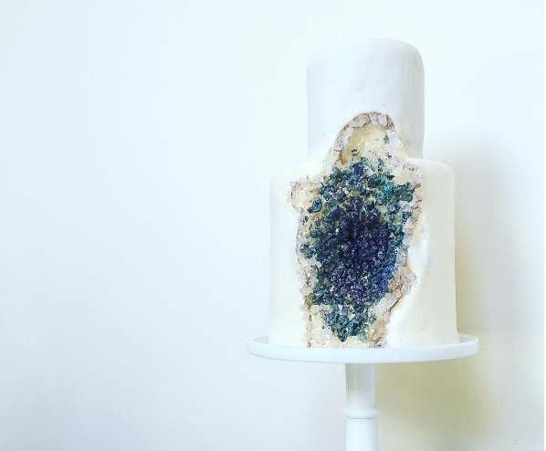 57 Beautiful Cake Inspiration - Geode Cake